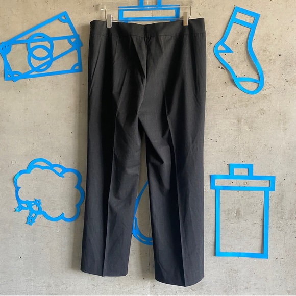 Lafayette 148 New York Stretch Virgin Wool Stanton Straight Leg Pants - Picture 3 of 8